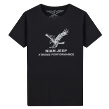 吉普盾（NIAN JEEP） 短袖 男士T恤 黑色 