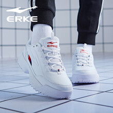 鴻星爾克（ERKE）跑步鞋正白 35，36，37，38，39，40