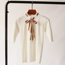 純色系帶毛衣，微胖女生的福音