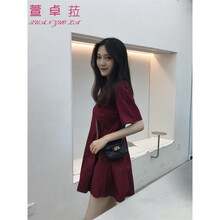 怎么樣,暗紅,短裙,短裙,暗紅