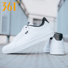 361°跑步鞋361度白/曜石黑6614 41
