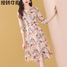 搜韓女廊  綁帶 連衣裙