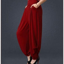 修身休閑褲，穿出時(shí)尚女神范