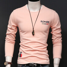 古萊登（GODLIKE） 長(zhǎng)袖 男士T恤 粉紅色 XL，L，XXXL，M，XXL