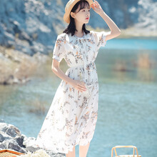 個性印花連衣裙，打造甜美小仙女