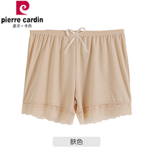 6015皮尔卡丹旗舰官方店安全裤防走光打底裤女冰丝蕾丝短裤学生