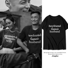 鄧尼斯 短袖 男士T恤 husband黑色圓領(lǐng)T恤 