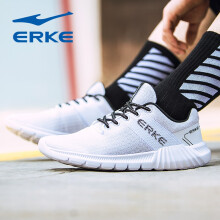 鸿星尔克（ERKE）跑步鞋3065正白  