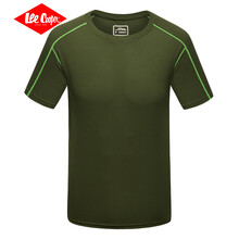 Lee Cooper 短袖 男士T恤 軍綠色 