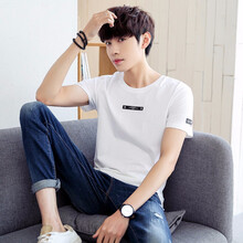 耆逐 短袖 男士T恤 913白色 