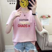 半截袖女卡通