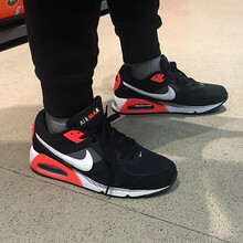 耐克（NIKE）跑步鞋黑紅580518-016 氣墊慢跑 40
