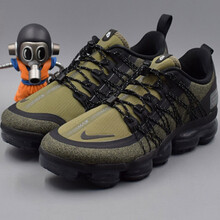 耐克（NIKE）跑步鞋AQ8810-201 軍綠/防水抽繩跑鞋 