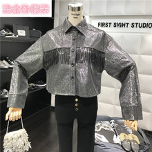 翻領(lǐng)長袖外套，打造優(yōu)雅復(fù)古風(fēng)