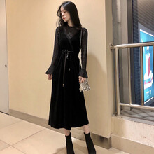 簡(jiǎn)約風(fēng)連衣裙，微胖妹子的好幫手