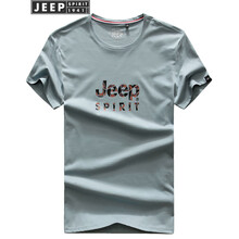 Jeep 短袖 男士T恤 1998  字母款  藍色 