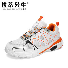 拉蒂公牛（LADIGONGNIU）男士6226白桔 41