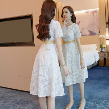 元素,流行,新款,韩版连衣裙,趋势,白色,样式