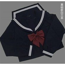 藏藍(lán)色水手服