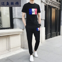 邁魚 短袖 男士T恤 T61黑色 