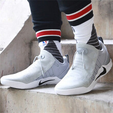 耐克（NIKE）籃球鞋882049-002 ZK12精英灰 