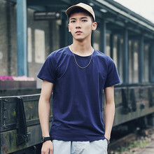 SAKA ZULU 短袖 男士T恤 2031藏青色 