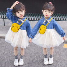 牛仔裙幼兒