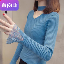 夏日出游，穿露肩袖毛衣更迷人