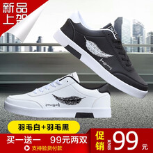 樂(lè )希源男士羽毛白+羽毛黑 39