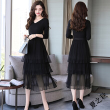 修身長(cháng)袖裙，打造優(yōu)雅小仙女