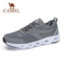 駱駝（CAMEL）男士A922303180 灰/白 41