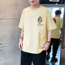 其他品牌 短袖 男士T恤 卡其YRT1017 