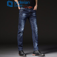 古得里安（guderian） 修身褲 歐美簡(jiǎn)約 男士牛仔褲