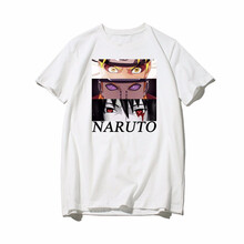 笙韻 短袖 男士T恤 白色（NARUTO) 