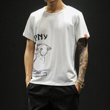 瓜老板（GUALAOBAN） 短袖 男士T恤 T122白色 