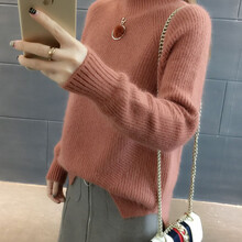 打底衫女磚紅色