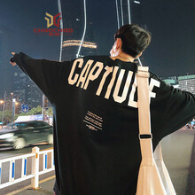 C2潮朝（C2 CHAOZHAO） 長袖 男士T恤 W566黑色 XL，L，M，XXL，XXXL