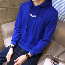 古萊登（GODLIKE） 長(zhǎng)袖 男士T恤 藍(lán)色 XL，L，XXXL，XXL，M