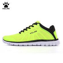 KELME跑步鞋熒光綠黑 39