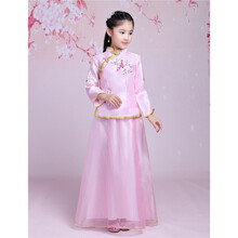 純色長(cháng)裙，微胖妹子的福音