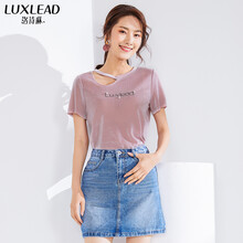 洛詩琳（LUXLEAD） 繡花，鏤空 短袖 T恤 女 