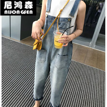 時尚寬松背帶裙，微胖妹子的福音