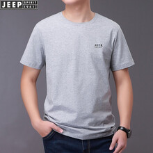 Jeep 短袖 男士T恤 TS0097灰色 