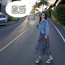 修身牛仔外套，告別微胖界