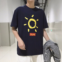 Z.V.K 短袖 男士T恤 T19藏青 