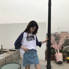 七分袖露肩上衣