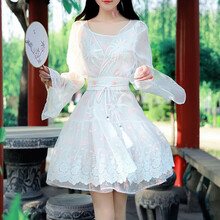 氣質(zhì)蕾絲裙，打造都市女神的魅力