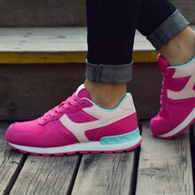 李寧跑步鞋084-甜菜紅 37