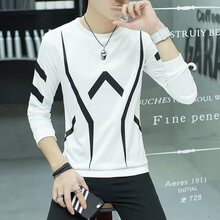 快樂嘉人 長袖 男士T恤 白色倒鉤款衛(wèi)衣 XL，4XL，L，M