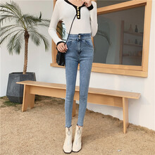 個(gè)性牛仔褲，微胖妹子的穿搭秘籍